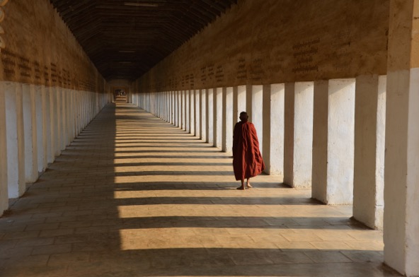 Solitary Monk